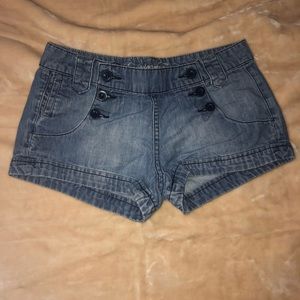 American eagle jean shorts